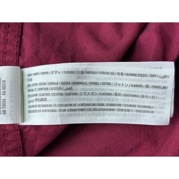 Hollister Mens Epic Flex Stretch Shirt L Palm Tree Print - Picture 12 of 13